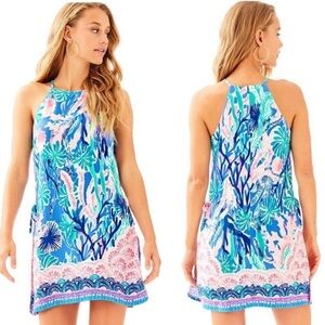 Lilly Pulitzer Romper in Multi Jet Stream
